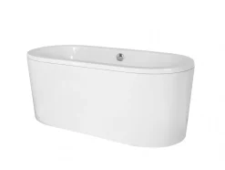 Azura Home Design Baignoire îlot VICTORIA - 160 x 75 cm* Baignoire Îlot