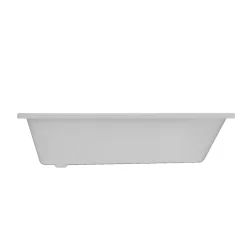 Baignoire pour angle droit Horyn L. 150 cm x l. 90 cm blanc