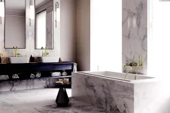 Besco Baignoire rectangulaire - 160 x 70 cm - sans Habillage - avec Pieds - Vidage Chrome - TALIA SLIM* Baignoire Droite