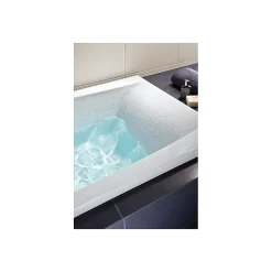 Planète Bain Baignoire rectangulaire 160x75 cm VIRGO encastrable en acrylique + tablier central