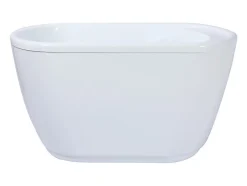 Vente-unique Baignoire sabot - 165 L - 120 x 75 x 65 cm - Blanche - PICCOLA* Baignoire Droite