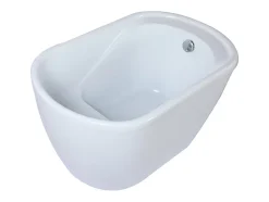 Vente-unique Baignoire sabot - 165 L - 120 x 75 x 65 cm - Blanche - PICCOLA* Baignoire Droite