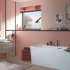 Villeroy & Boch Baignoire semi-îlot d'angle Loop & Friends version droite