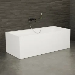 Spalina Baignoire semi-îlot murale COBALT L.170 x l.75 cm, by