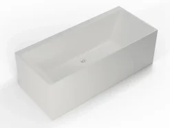 Spalina Baignoire semi-îlot murale COBALT L.170 x l.75 cm, by