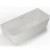 Spalina Baignoire semi-îlot murale Mint 160, blanc, 160x75 cm, by* Baignoire Îlot