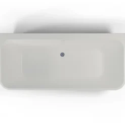 Spalina Baignoire semi-îlot murale Mint 160, blanc, 160x75 cm, by* Baignoire Îlot