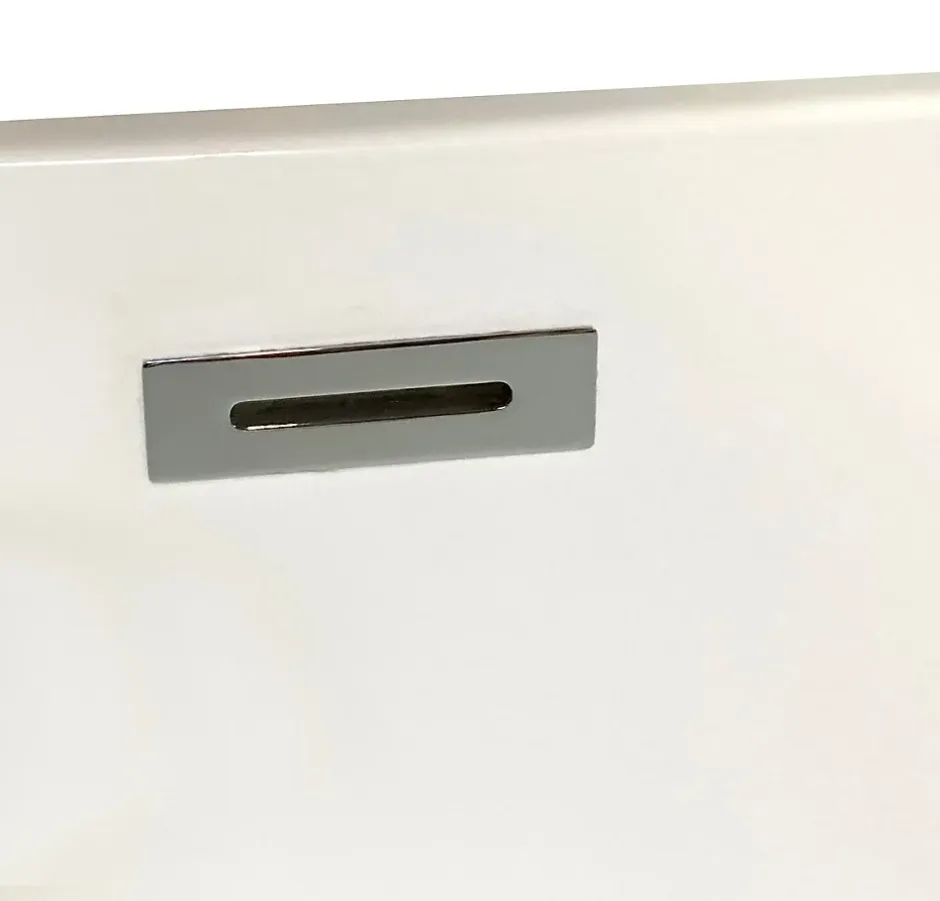 Spalina Baignoire semi-îlot murale CAPRI Gauche 170x76cm, by* Baignoire Îlot