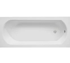 Azura Home Design Baignoire TRINITA avec tablier 75 - 170cm* Baignoire Droite