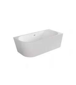 Azura Home Design Baignoire ZOYA angle droit - 170 x 80 cm* Baignoire Îlot