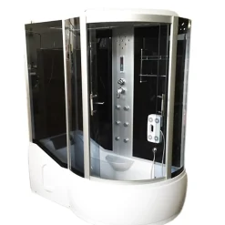 Eliteshopping Baignoire-douche hydromassage Chromothérapie 170 X 90 cm Ocean
