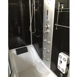 Eliteshopping Baignoire-douche hydromassage Chromothérapie 170 X 90 cm Ocean