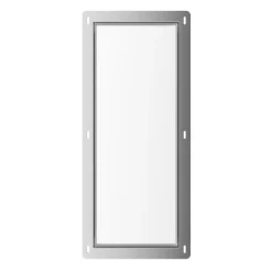 Balneo Armoire encastrée pour brosse WC gauche verre blanc 53,2cm