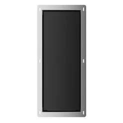 Balneo Armoire encastrée pour brosse WC gauche verre noir* Etagère Salle De Bains