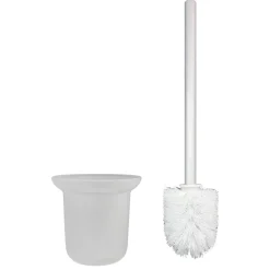 Balneo Armoire encastrée pour brosse WC gauche verre blanc 68,2cm* Etagère Salle De Bains
