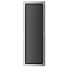 Balneo Armoire encastrée pour brosse WC gauche verre noir 68,2 cm* Etagère Salle De Bains