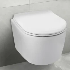 Balneo Cuvette WC suspendue LUXA blanche Tornado avec abattant à fermeture ralentie* Wc Suspendu