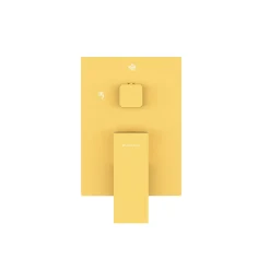 Balneo Système de douche avec pommeau de pluie or Acier inoxydable - Mitigeur de douche avec douchette CASCADE* Colonne De Douche Mécanique