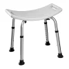 Kibath Banquette carrée avec finition BLANC mat en ABS* Siège De Douche