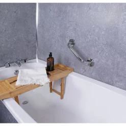 Aidapt Barre d'appui - VY471P - en acier inoxydable au fini poli - 450mm