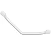 Godonnier Barre d'appui coudée en acier blanc mat Essentiels Plus 60,9 cm