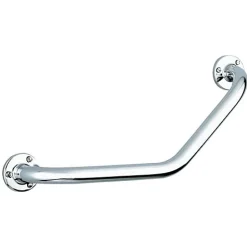 Delabie Barre d'appui coudée inox - diamètre 25 mm -* Barre D'Appui