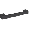 Bemeta Barre d'appui de douche NERO en laiton noir 32 x4 x6 cm
