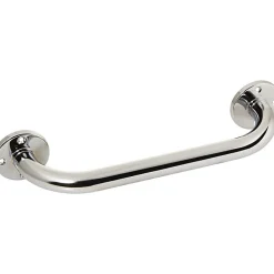 Pellet Barre d'appui droite - 675 mm - Diamètre 25 mm - laiton nickelé chromé - Godonnier