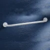 Godonnier Barre d'appui droite en acier blanc 60 cm