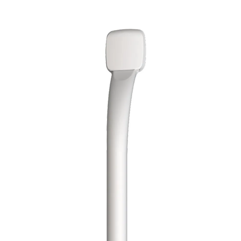 Godonnier Barre d'appui droite en acier blanc mat Essentiels Plus 69,3 cm* Barre D'Appui