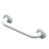 AKW Barre d'appui droite en acier inoxydable - Longueur 450 mm - INOX POLI