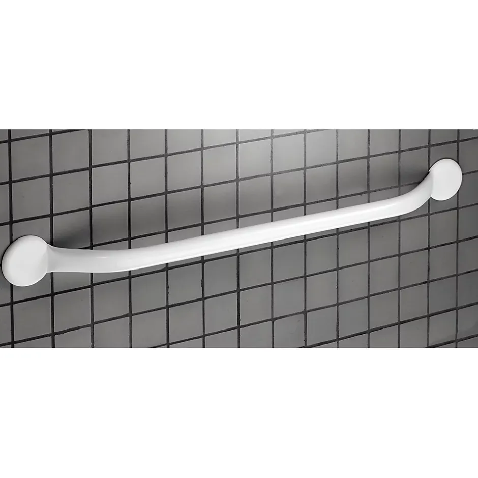 Godonnier Barre d'appui droite en acier blanc 70 cm* Barre D'Appui