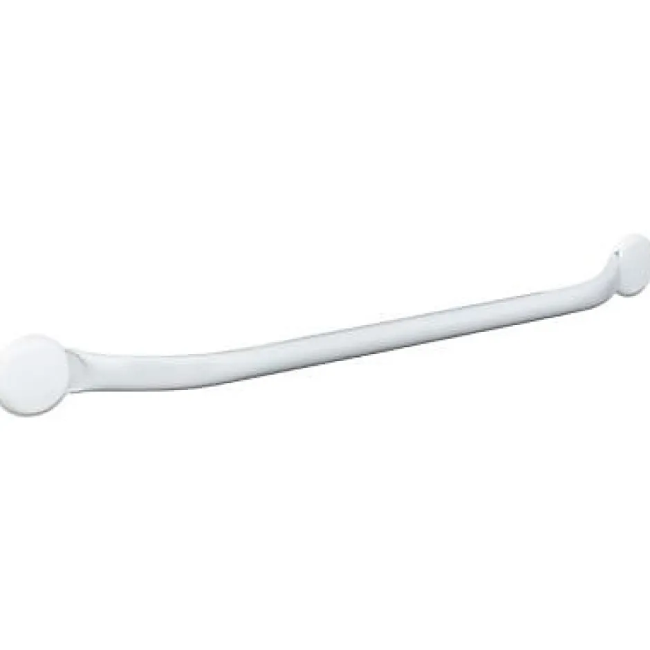 Godonnier Barre d'appui droite en acier blanc 70 cm* Barre D'Appui