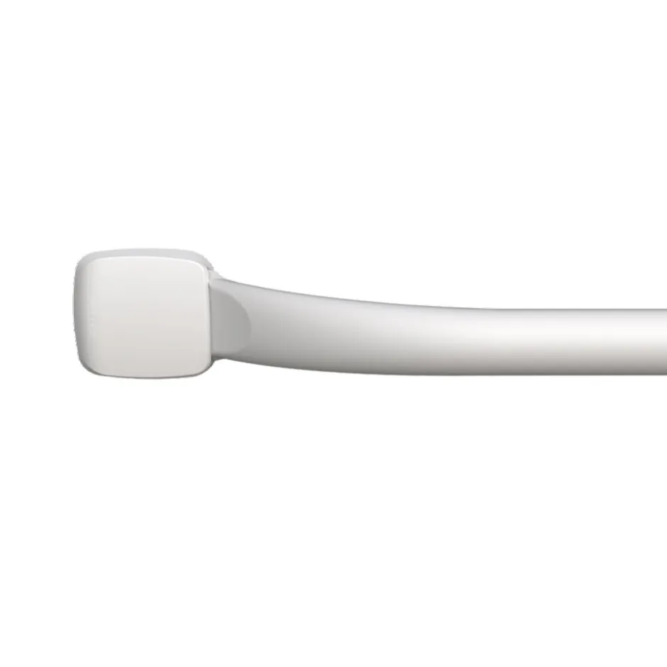 Godonnier Barre d'appui droite en acier blanc mat Essentiels Plus 42,3 cm