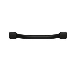 Godonnier Barre d'appui droite en acier noir mat Essentiels Plus 42,3 cm