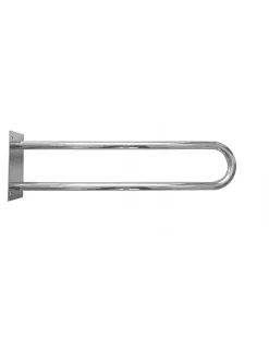 Bemeta Barre d'appui en forme U HELP en acier inoxydable-60x25x10cm--