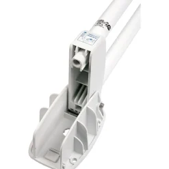 Pellet Barre d'appui relevable - 600 mm - Diamètre 30 mm - inox époxy blanc - ASC* Barre D'Appui