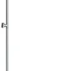 Hansgrohe Barre de douche L.110 cm avec poignée à droite, sans flexible, blanc et chrome, Comfort Unica