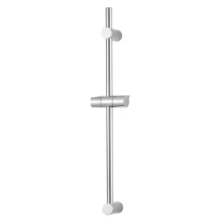 GoodHome Barre de douche réglable chrome Cavally