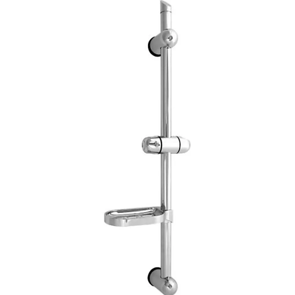 Rousseau Barre de douche sans robinet - Chromé - Diametre 25mm - Garantie 5 ans* Colonne De Baignoire