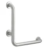 Thirard Barre de maintien coudée, inox 304, longueur 800mm, angle 90 degrés, diamètre 32mm, finition inox brossé -