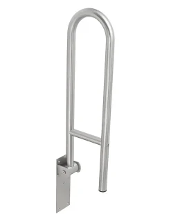 Thirard Barre de maintien rabattable, inox 304, longueur 700mm, diamètre 32mm, finition inox poli -* Barre D'Appui