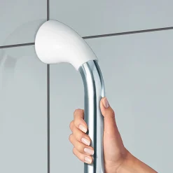 Spirella Barre de redressement ou d'appui PROF Acier Inox 80cm Chrome* Barre D'Appui
