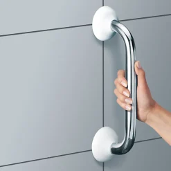 Spirella Barre de redressement ou d'appui ECO Acier Inox 60cm Chrome* Barre D'Appui