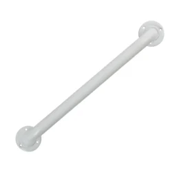 MSV Barre de redressement ou d'appui Acier 40cm Blanc
