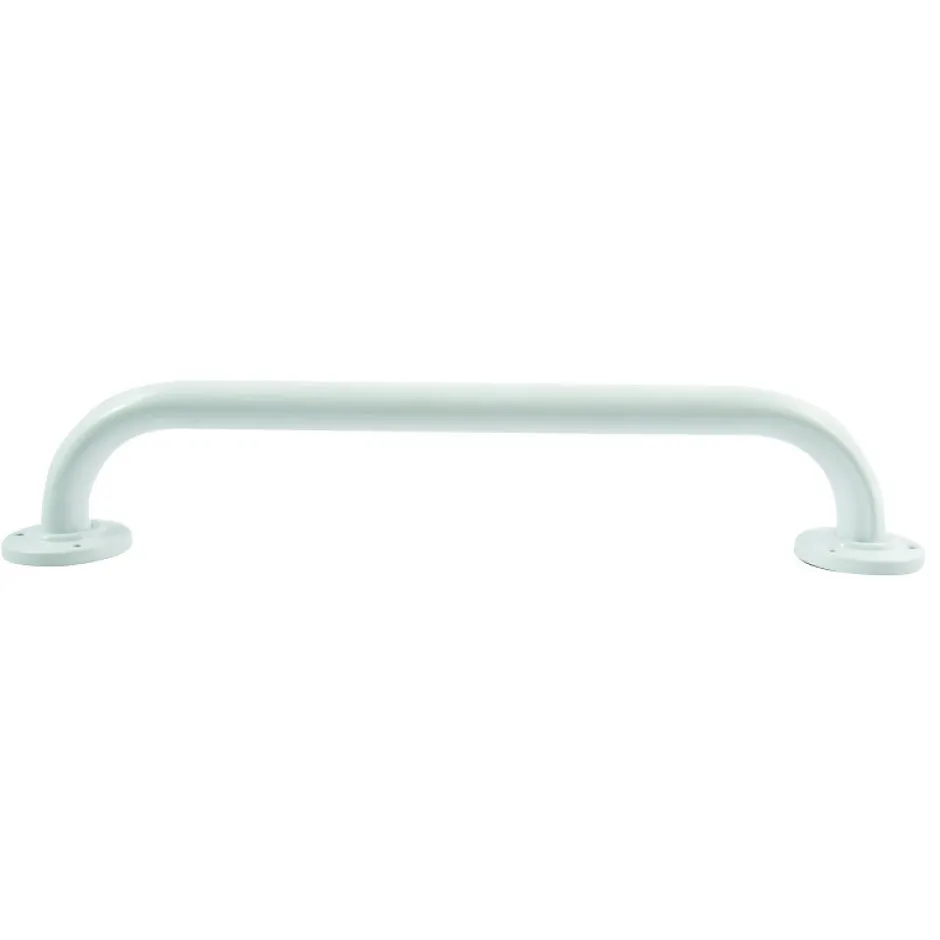 MSV Barre de redressement ou d'appui Acier 40cm Blanc