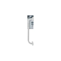 MSV Barre de redressement ou d'appui Acier 40cm Blanc