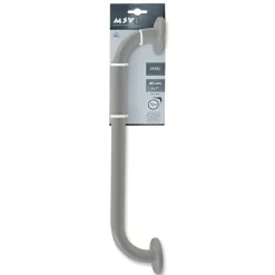 MSV Barre de redressement ou d'appui Acier 40cm Taupe