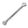 MSV Barre de redressement ou d'appui Acier 40cm Chromé* Barre D'Appui