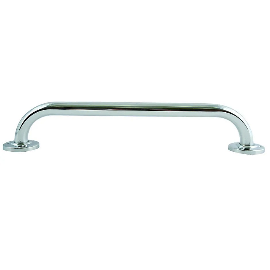 MSV Barre de redressement ou d'appui Acier 40cm Chromé* Barre D'Appui